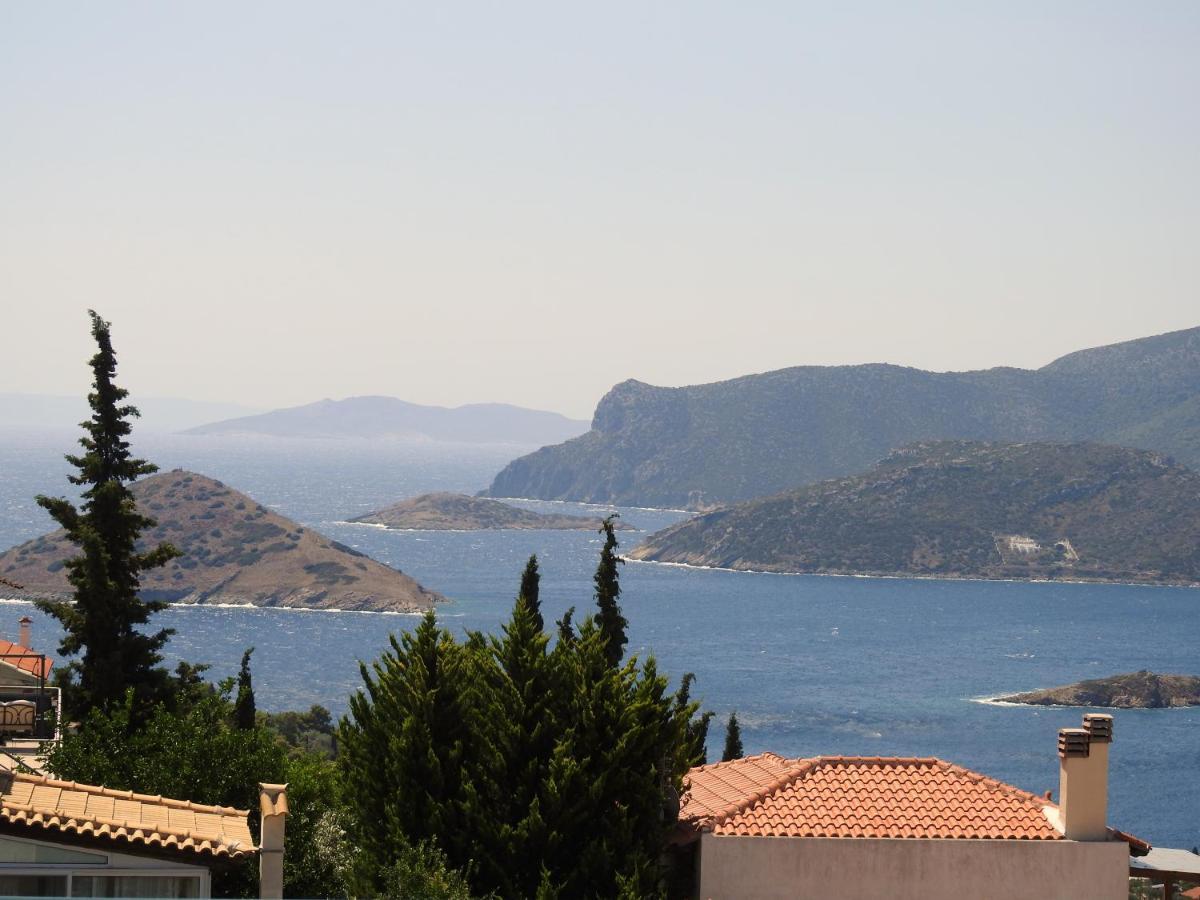 Georgia'S Holiday Apartment With Amazing Sea View Pórto Ráfti Kültér fotó